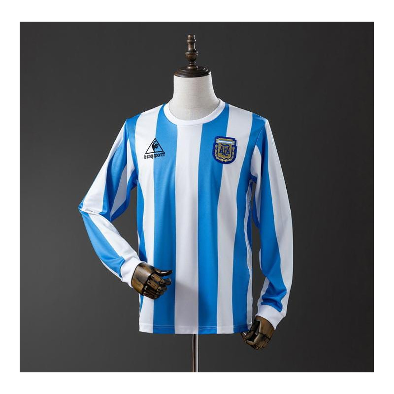 Argentina 1986 manga larga